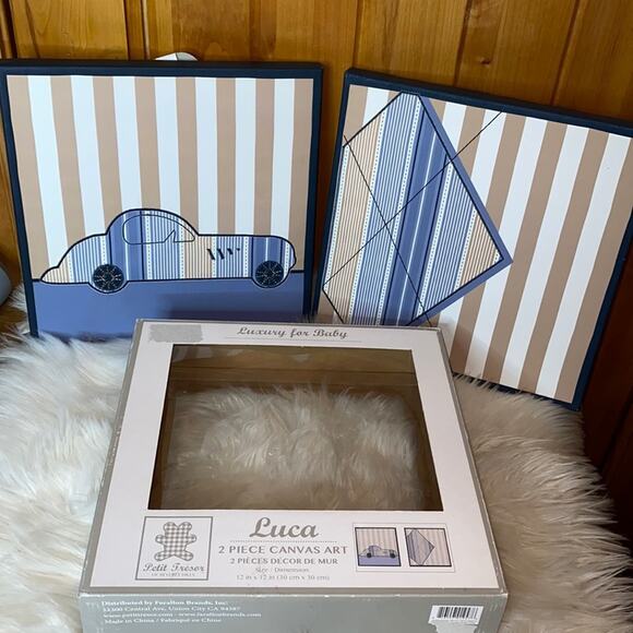 Petit Tresor Luca 2 Piece Canvas Art Set - Picture 2 of 9